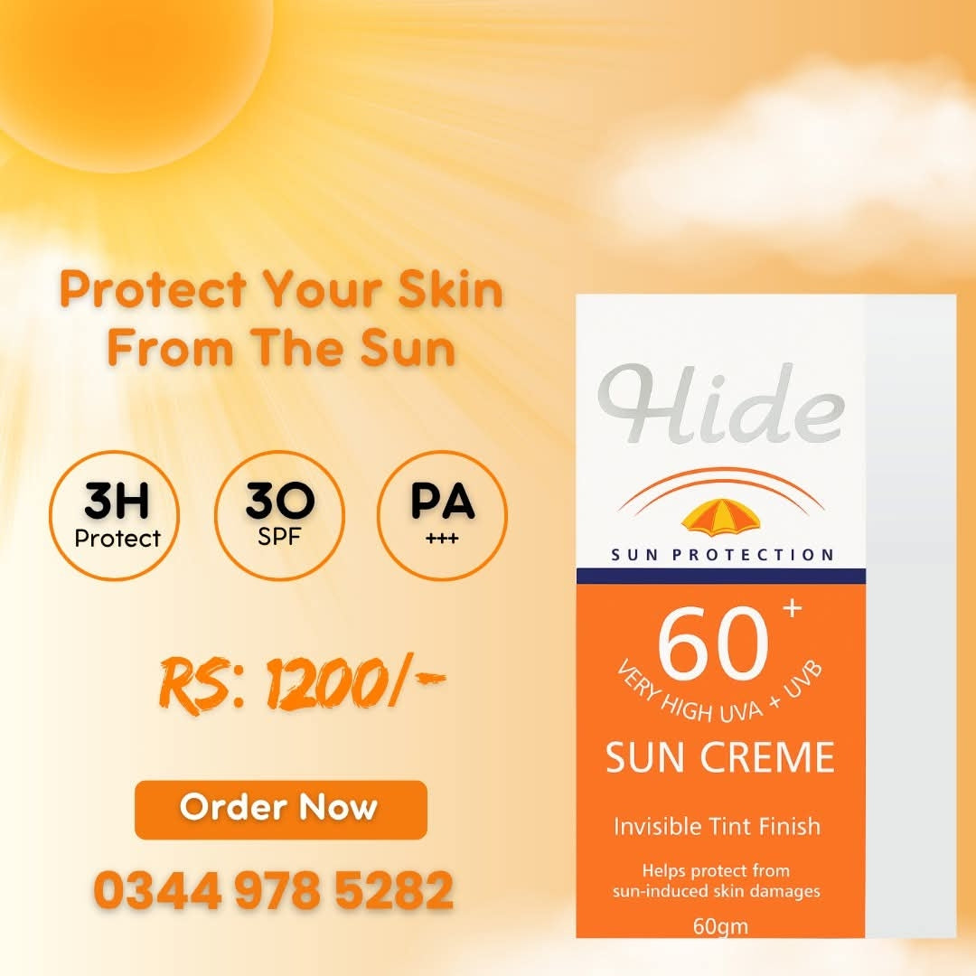 Sun Cream 60gm SPF 60+